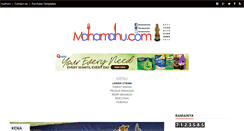 Desktop Screenshot of mahamahu.com